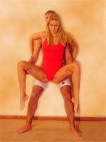 posturas sexuales en pie El halterofilista